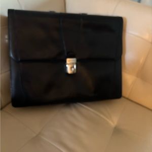 Genuine leather laptop/briefcase